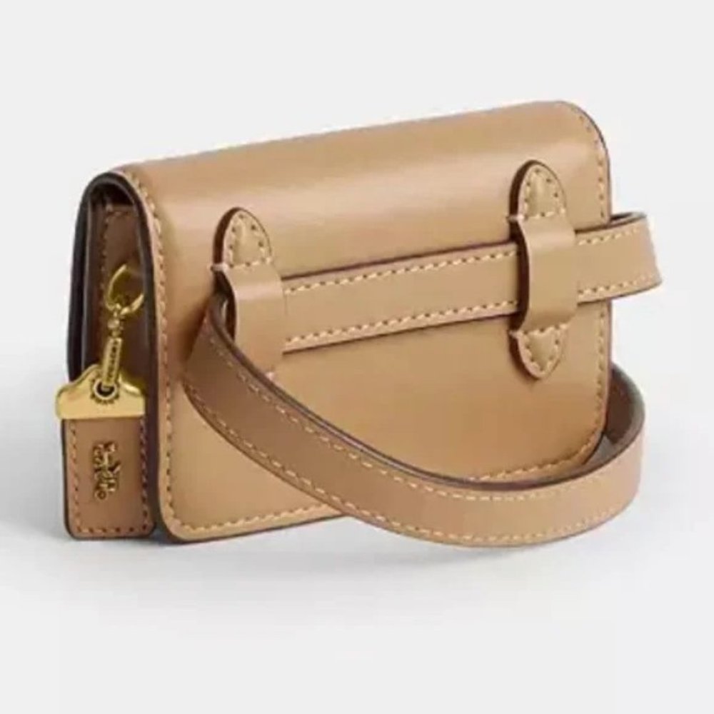 Coach Tan Bandit Card Case Belt Bag NWT - Picture 7 of 7